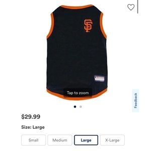 🌉Sf reversible pet tee